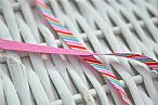 American Crafts Ribbon - CANDY CANE#1